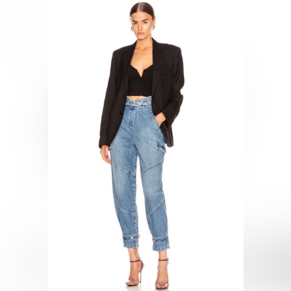 RtA Dallas High-Waist Relaxed Jeans Size XS/25